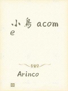 小鸟 acome