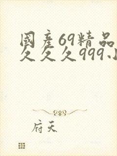 国产69精品久久久久999小说