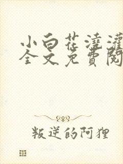 小白花浇灌日常全文免费阅读