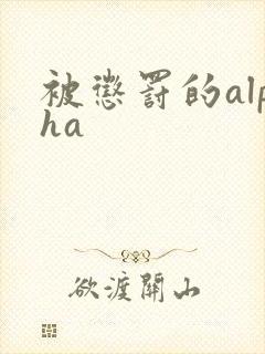 被惩罚的alpha