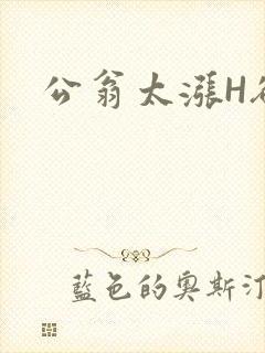 公翁太涨H欲渴