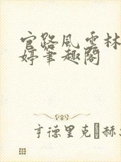 官路风云林海姜婷笔趣阁