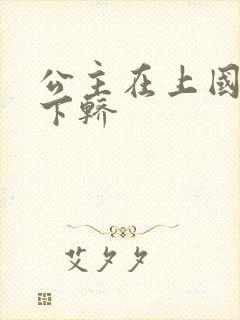 公主在上国师请下轿封面