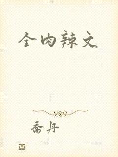 全肉辣文封面