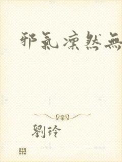 邪气凛然无弹窗