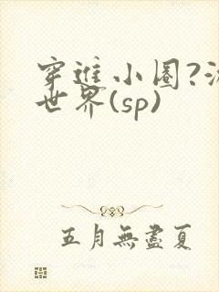 穿进小圈?游戏世界(sp)
