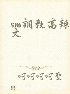 sm调教高辣h文封面