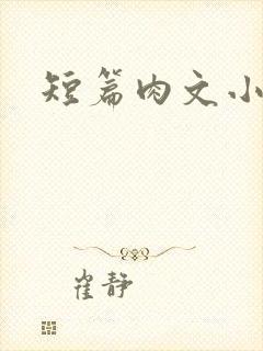 短篇肉文小说