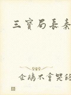 三宝局长秦守仁