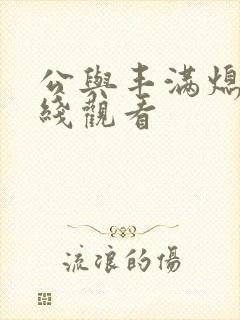 公与丰满熄4在线观看