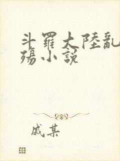 斗罗大陆乱世浮殇小说