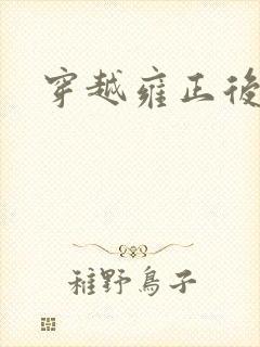 穿越雍正后宫封面