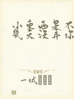 小东西是不是好几天没弄你了作文