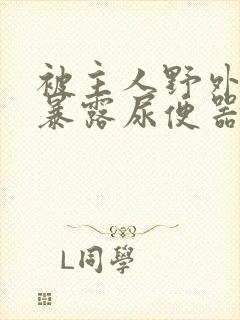 被主人野外调教暴露尿便器封面