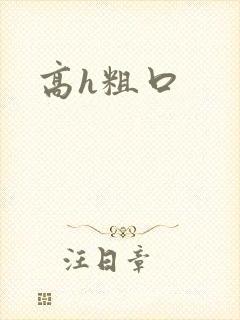高h粗口
