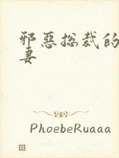 邪恶总裁的娇宠妻