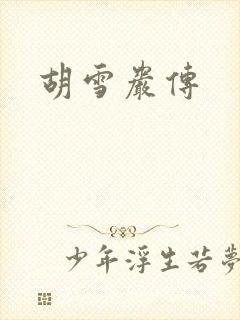 胡雪岩传