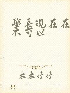 学长现在在上课不可以封面