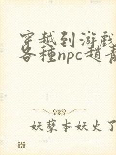 穿越到游戏里和各种npc赵青蔓