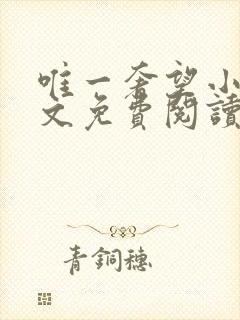 唯一奢望小说全文免费阅读