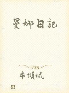 曼娜日记封面