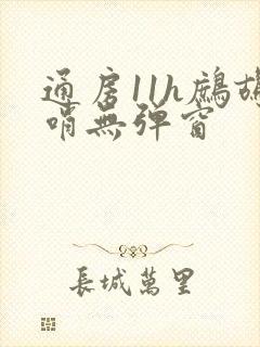 通房11h鹧鸪哨无弹窗