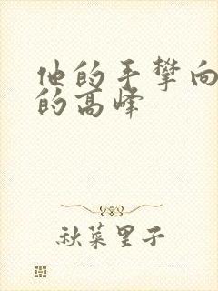 他的手攀向了我的高峰