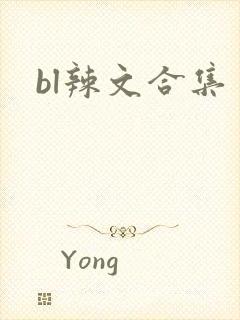 bl辣文合集封面