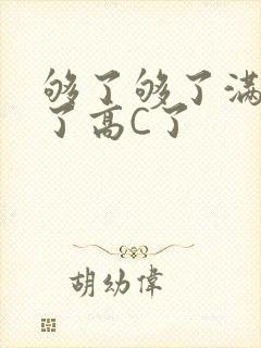 够了够了满到C了高C了封面