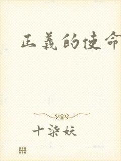 正义的使命小说