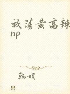 放荡黄高辣h文np
