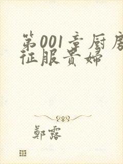 第001章厨房征服贵妇