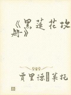 《黑莲花攻略手册》