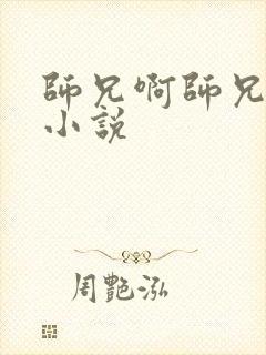 师兄啊师兄原著小说封面