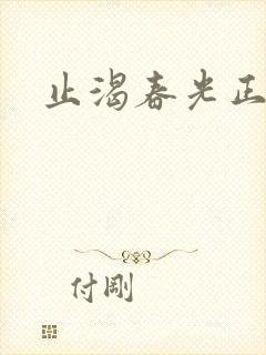 止渴春光正好封面