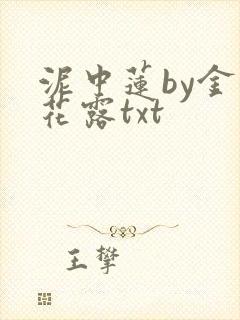 泥中莲by金银花露txt
