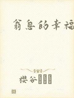 翁息的幸福封面