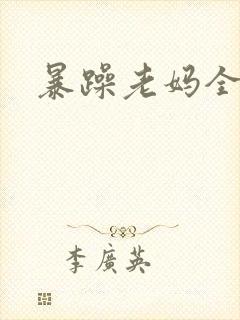 暴躁老妈全集封面