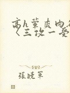 高h荤爽肉欲文〈三攻一受〉视频