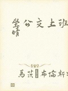 坐公交上班的苏晴