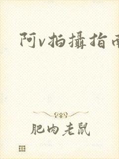 阿v拍摄指南