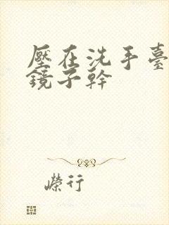 压在洗手台看着镜子干