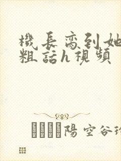 机长脔到她哭h粗话h视频