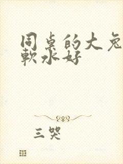 同桌的大兔子好软水好