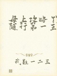 母上攻略 竹影随行第一主板