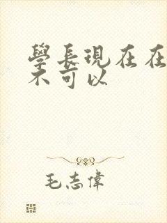 学长现在在上课不可以