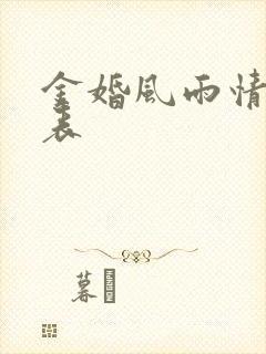 金婚风雨情演员表