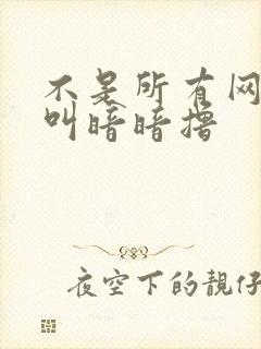 不是所有网站都叫暗暗撸