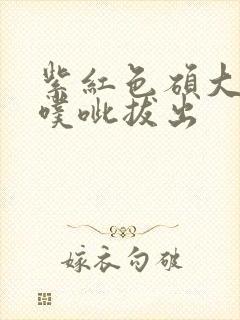 紫红色硕大噗呲噗呲拔出封面