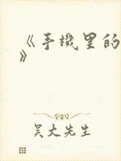 《手机里的秘密》封面